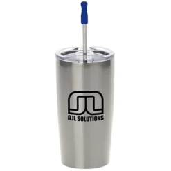 Yowie Vacuum Tumbler with Stainless Straw Set - 18 oz