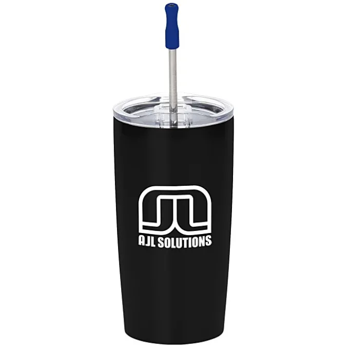 Yowie Vacuum Tumbler with Stainless Straw Set - 18 oz