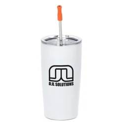 Yowie Vacuum Tumbler with Stainless Straw Set - 18 oz