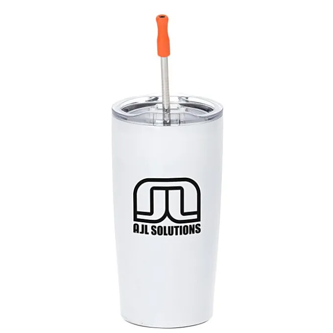 Yowie Vacuum Tumbler with Stainless Straw Set - 18 oz