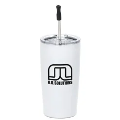 Yowie Vacuum Tumbler with Stainless Straw Set - 18 oz