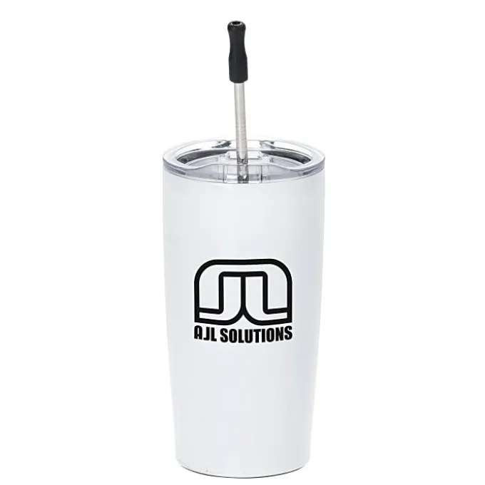 Yowie Vacuum Tumbler with Stainless Straw Set - 18 oz