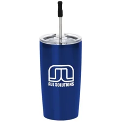 Yowie Vacuum Tumbler with Stainless Straw Set - 18 oz