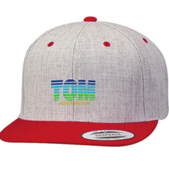 Yupoong Classic Flat Bill Snapback Cap