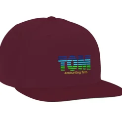 Yupoong Classic Flat Bill Snapback Cap