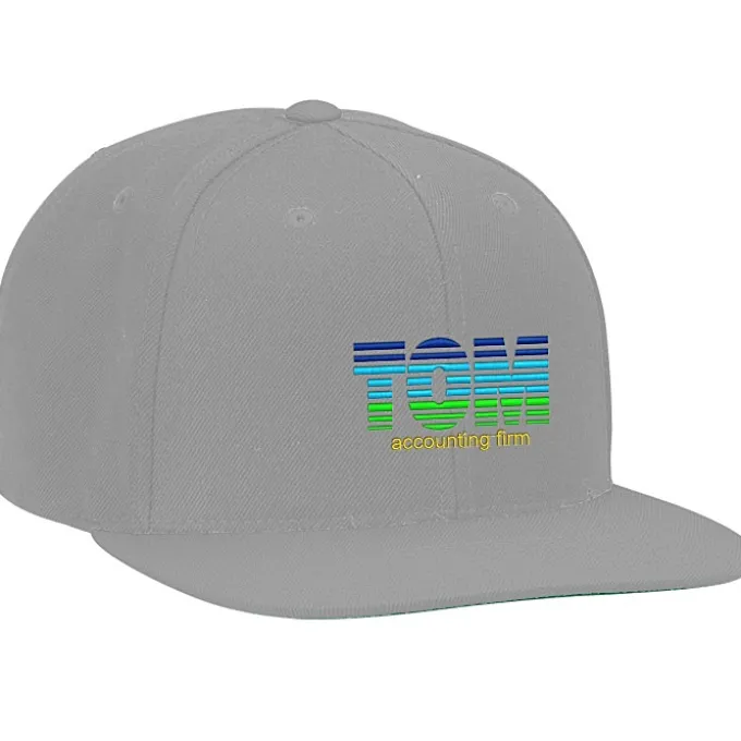 Yupoong Classic Flat Bill Snapback Cap