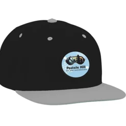 Yupoong Classic Flat Bill Snapback Cap - Full Color Patch