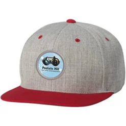 Yupoong Classic Flat Bill Snapback Cap - Full Color Patch