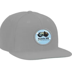 Yupoong Classic Flat Bill Snapback Cap - Full Color Patch