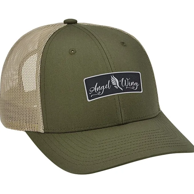Yupoong Classics Elite Trucker Cap - Laser Engraved Patch