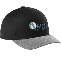 Yupoong Curved Visor Snapback Cap