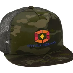 Yupoong Five Panel Classic Mesh Trucker Cap - Camo