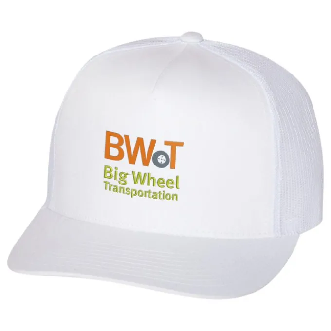 Yupoong Five Panel Classic Mesh Trucker Cap