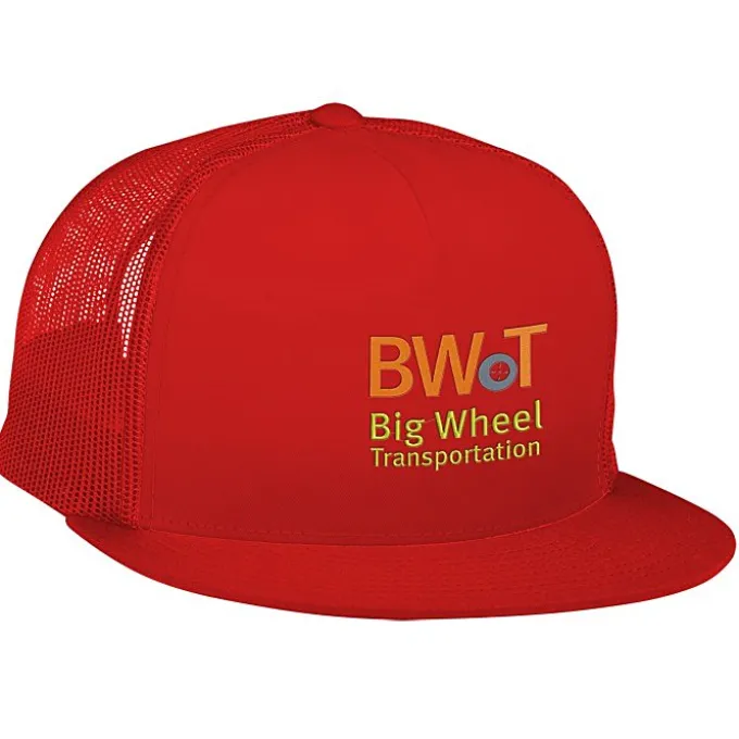 Yupoong Five Panel Classic Mesh Trucker Cap