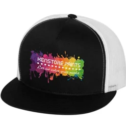 Yupoong Five Panel Classic Mesh Trucker Cap - Full Color