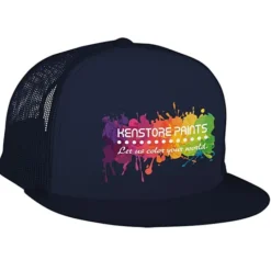 Yupoong Five Panel Classic Mesh Trucker Cap - Full Color