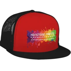 Yupoong Five Panel Classic Mesh Trucker Cap - Full Color