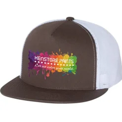 Yupoong Five Panel Classic Mesh Trucker Cap - Full Color