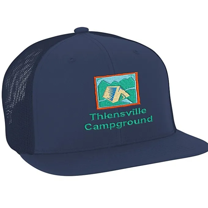 Yupoong High Profile Retro Trucker Cap