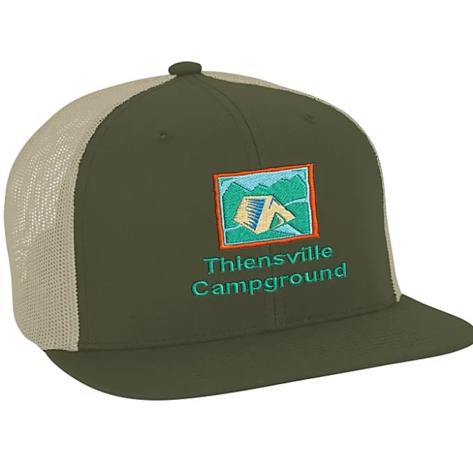 Yupoong High Profile Retro Trucker Cap