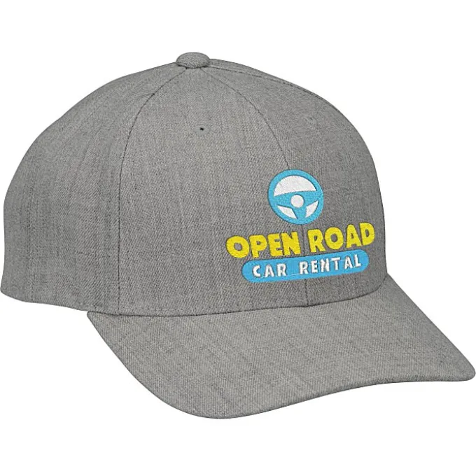 Yupoong Premium Curved Visor Snapback Cap