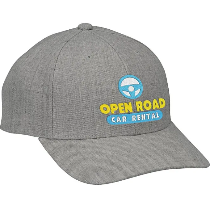 Yupoong Premium Curved Visor Snapback Cap