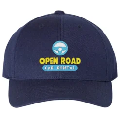 Yupoong Premium Curved Visor Snapback Cap