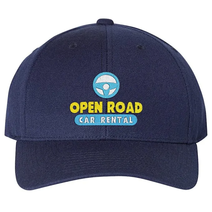 Yupoong Premium Curved Visor Snapback Cap