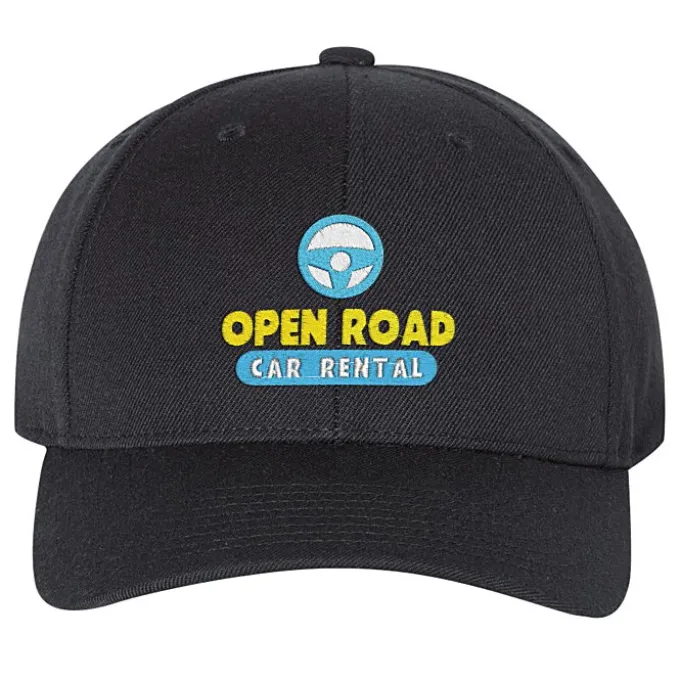 Yupoong Premium Curved Visor Snapback Cap