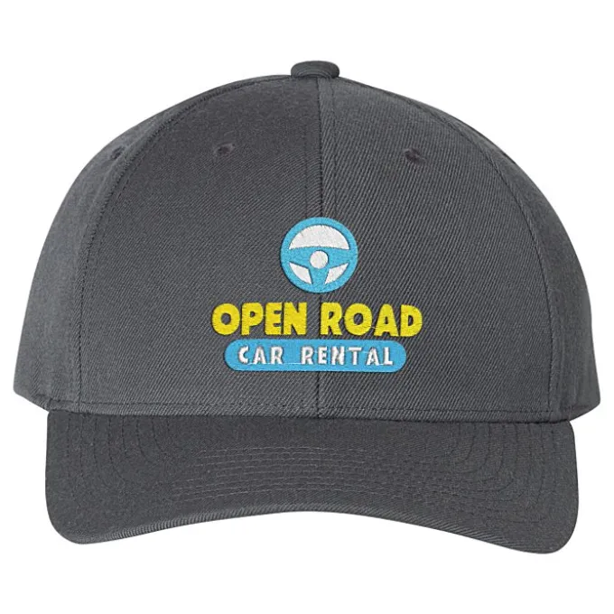Yupoong Premium Curved Visor Snapback Cap