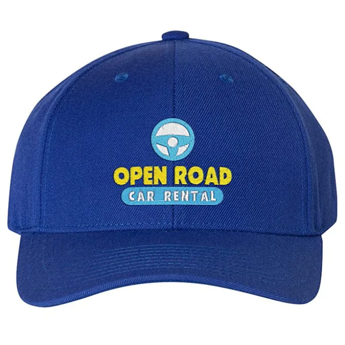 Yupoong Premium Curved Visor Snapback Cap