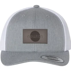 Yupoong Retro Trucker Cap - Laser Engraved Patch