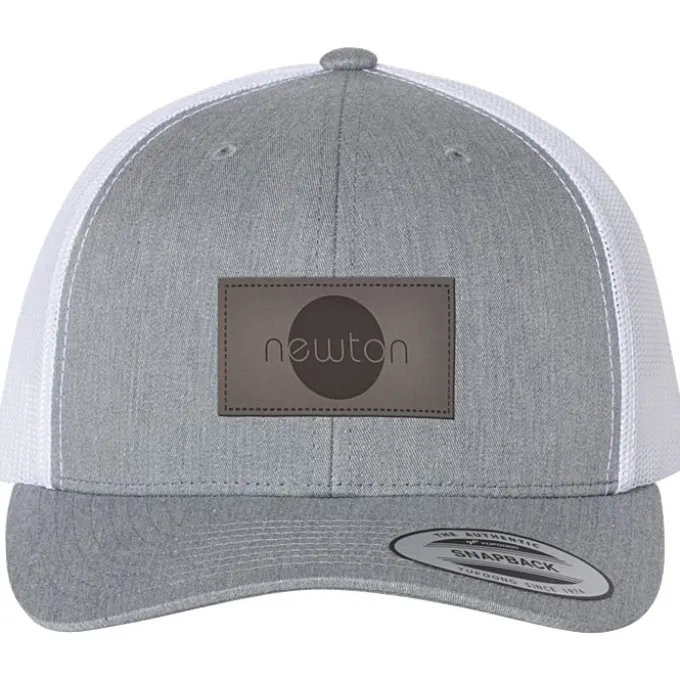 Yupoong Retro Trucker Cap - Laser Engraved Patch