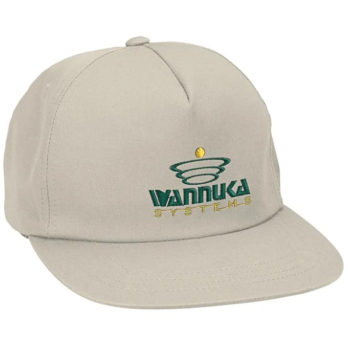 Yupoong Unstructured 5-Panel Snapback Cap