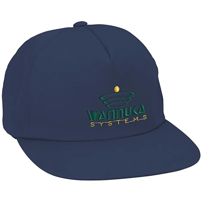 Yupoong Unstructured 5-Panel Snapback Cap