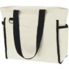 Zippered 10-oz Cotton Accent Tote - Full Color