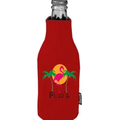 Zip-Up Bottle Koozie® Cooler