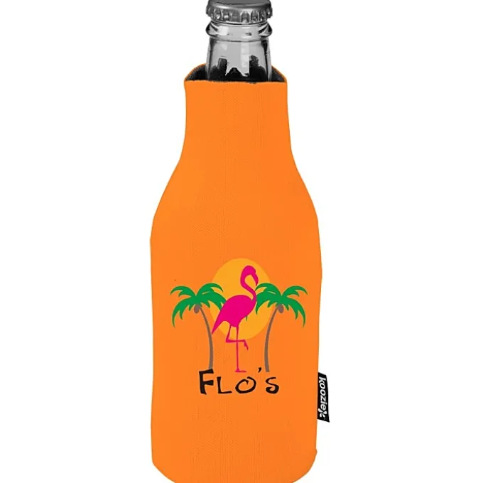 Zip-Up Bottle Koozie® Cooler