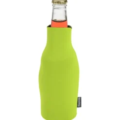 Zip-up Bottle Koozie® Cooler with Opener