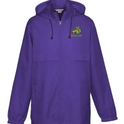 Zone Lightweight Hooded Jacket - Embroidered