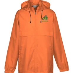 Zone Lightweight Hooded Jacket - Embroidered