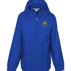 Zone Lightweight Hooded Jacket - Youth - Emb