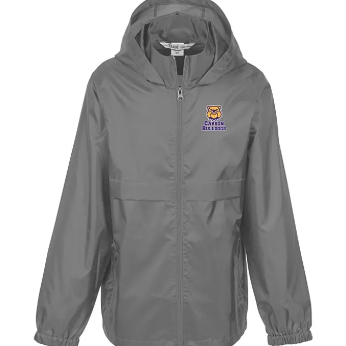 Zone Lightweight Hooded Jacket - Youth - Full Color