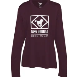 Zone Performance Long Sleeve Tee - Ladies' - Screen