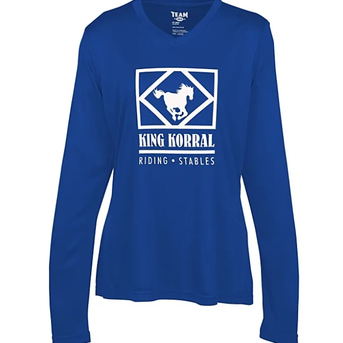 Zone Performance Long Sleeve Tee - Ladies' - Screen