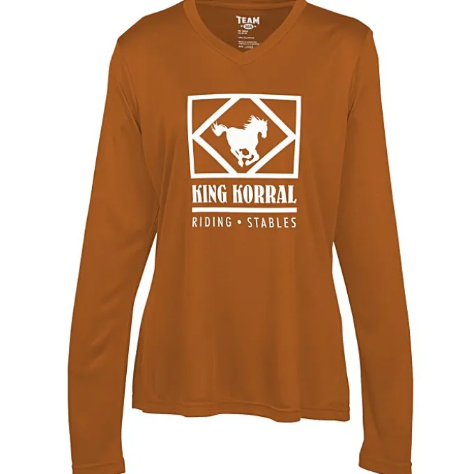 Zone Performance Long Sleeve Tee - Ladies' - Screen