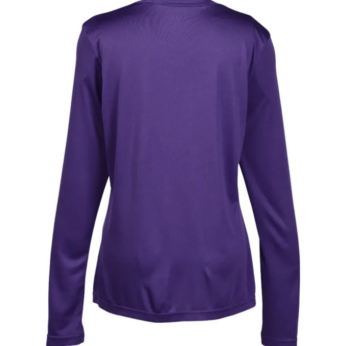 Zone Performance Long Sleeve Tee - Ladies' - Screen