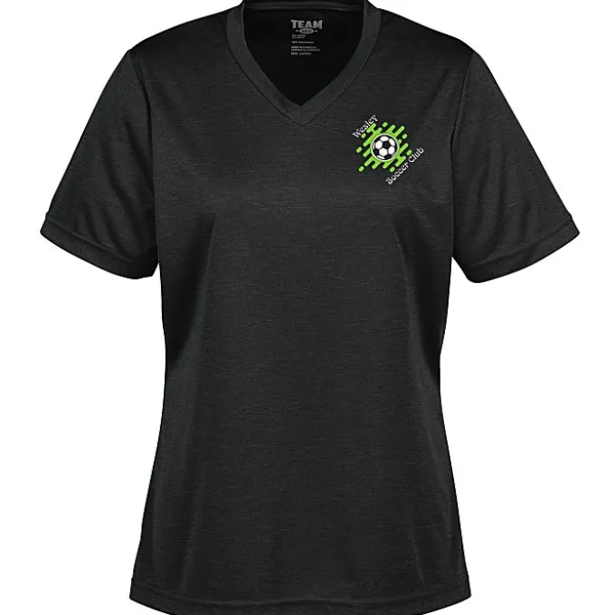 Zone Performance Tee - Ladies' - Heathers - Embroidered