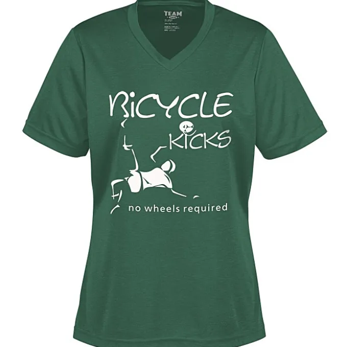 Zone Performance Tee - Ladies' - Heathers - Screen