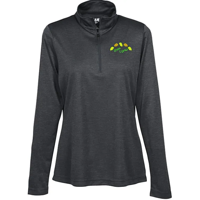 Zone Performance 1/4-Zip Pullover - Ladies' - Heathers - Full Color